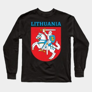 Lithuanian Coat of Arms Long Sleeve T-Shirt